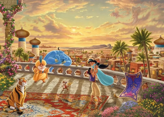 Schmidt Puzzle Disney: Jasmin und Aladdin 1000 Teile