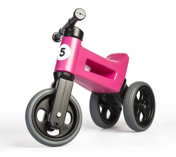 Laufrad Funny Wheels Rider Sport 2-in-1 Grün – Rosa