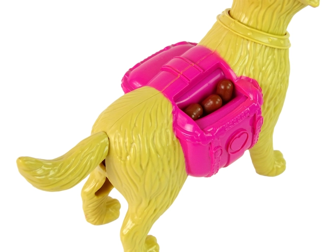 Interaktiver Hund zum Füttern