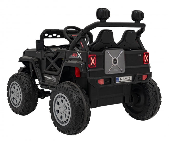 Schwarzes elektrisches Kinder-Geländewagen