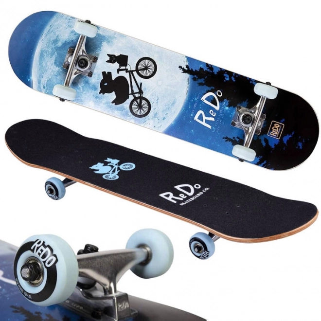 Klassisches ReDo Skateboard mit Entenmotiv