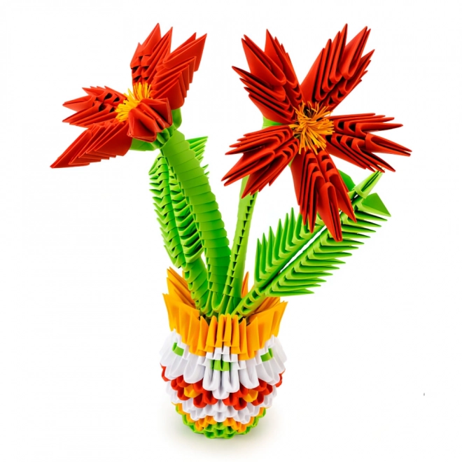 Origami 3D Blumen