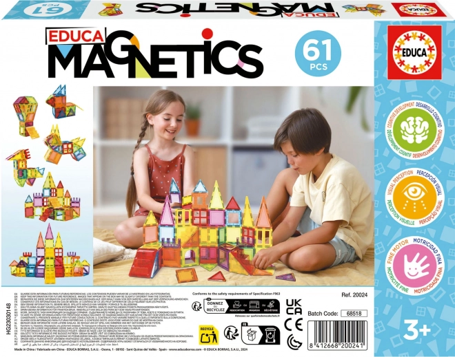 Educa Magnetische Baukastenset Magnetics