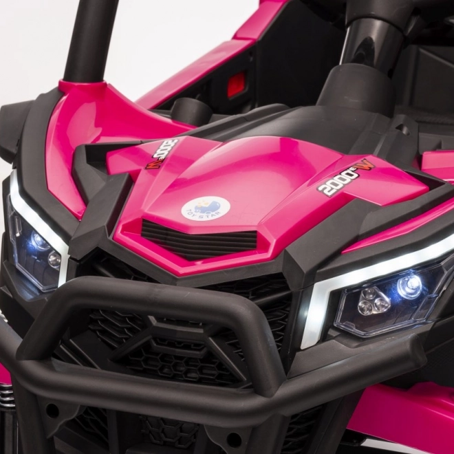 Kinder-Elektroauto Buggy Madman UTV-MX rosa
