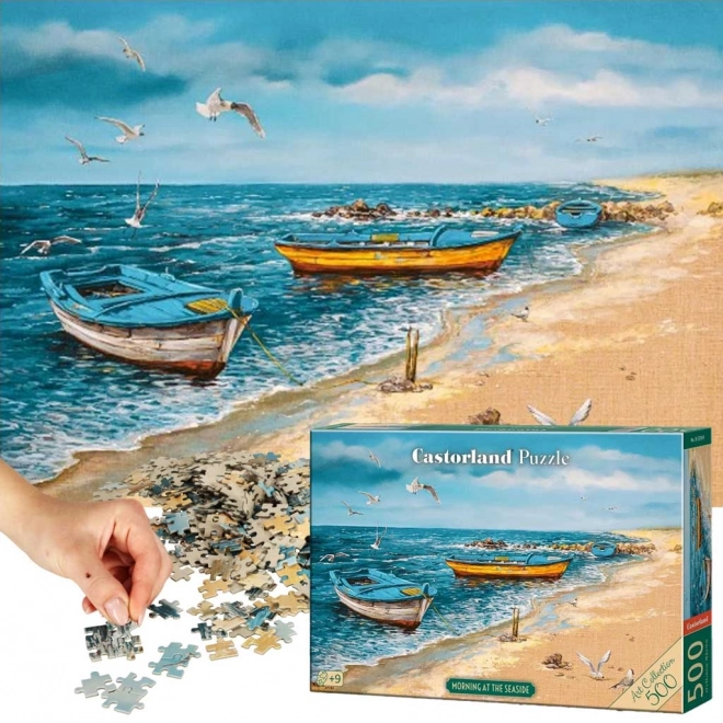 Puzzle Poranek am Meer 500 Teile