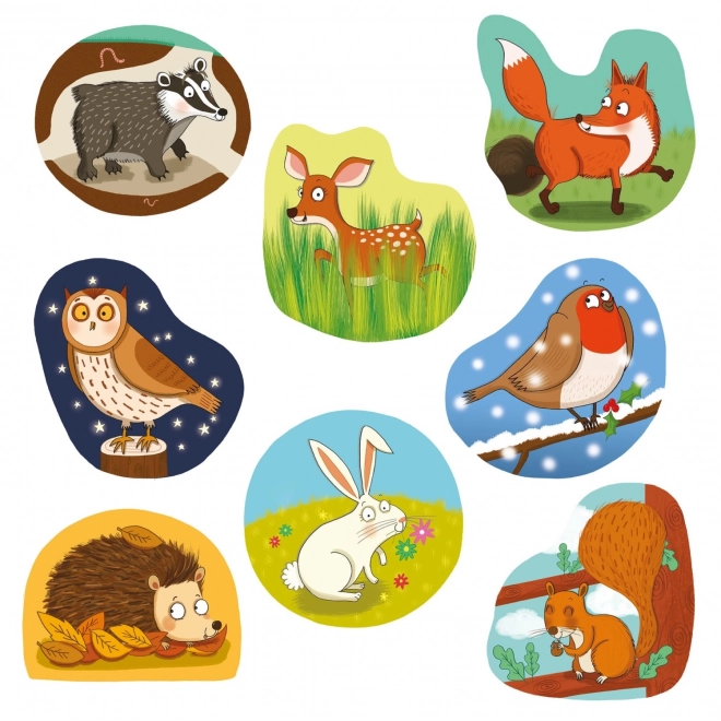 Kinderpuzzle Waldfreunde von Gibsons