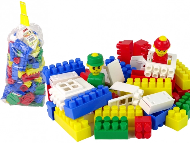 Große bunte Bausteine 130 Elemente