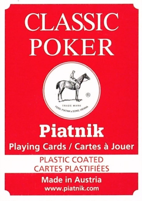 Klassische Pokerkarten