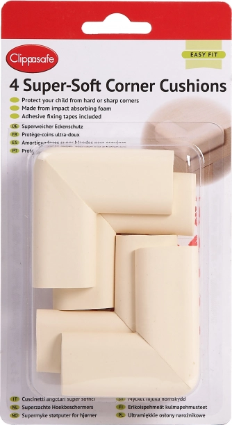 Schaum-Eckenschutz 4 Stk., Creme
