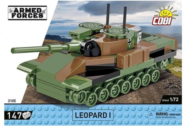 Leopard I Baustein-Modell 147 Teile