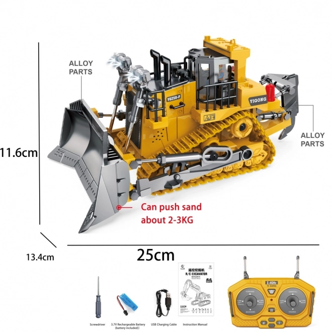 Ferngesteuerter Bulldozer 1:24