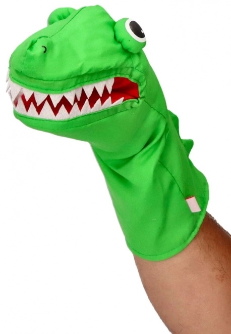 Handpuppe Aligator