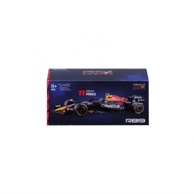 Red Bull Racing RB19 Modellauto von Bburago im Maßstab 1:43