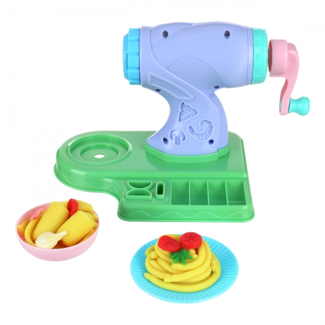 Bunte Nudelmaschine