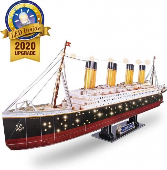 3D Puzzle Titanic mit LED