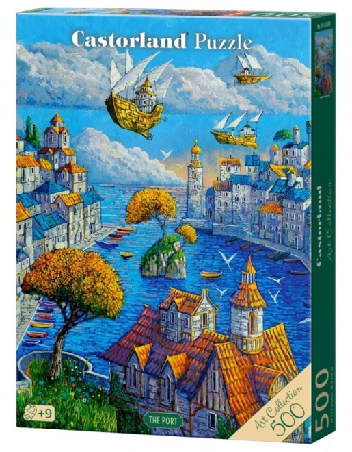 Puzzleset 500 Teile, The Port Art Collection