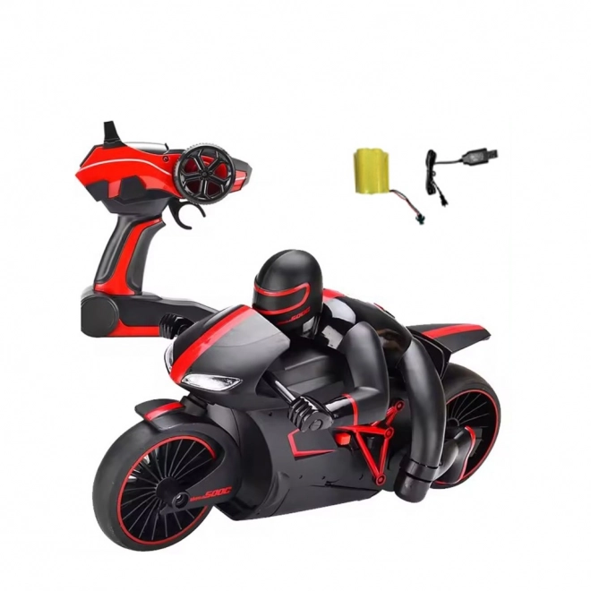 RC Motorrad mit 2,4G Fernbedienung in Rot