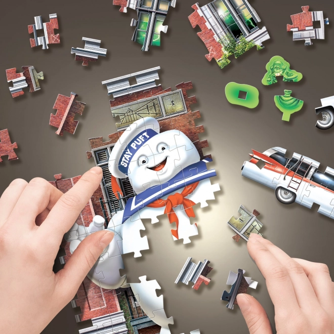 3D Puzzle Ghostbusters Feuerwache von Wrebbit