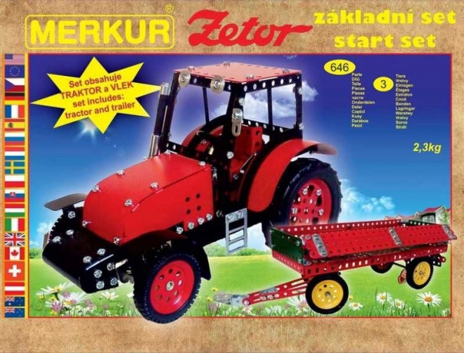 Bausteinset MERKUR Zetor Basis Set