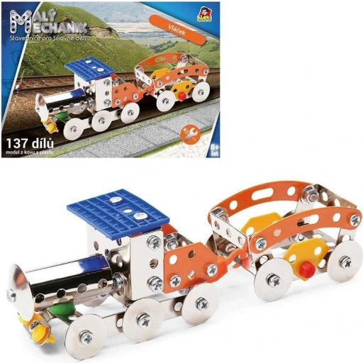 Kinderbaukasten Kleiner Mechaniker Zug