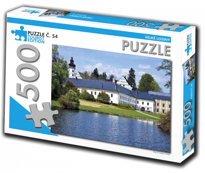 TOURIST EDITION Puzzle Velké Losiny 500 Teile (Nr.54)