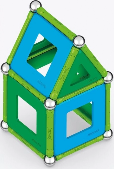 Klassische Konstruktionsmagnete Recycelt 52-teilig Geomag