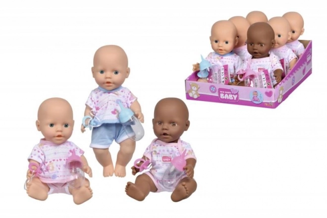 Puppe Trinkt und Pipi Macht 30cm mit Zubehör