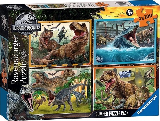 Ravensburger Puzzle Jurassic World 4x100 Teile