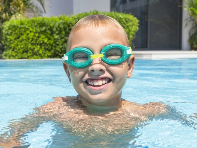 Aqua Burst Schwimmbrille für Kinder – grün