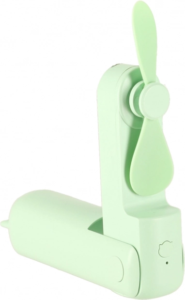 Mini tragbarer USB-Ventilator klappbar grün