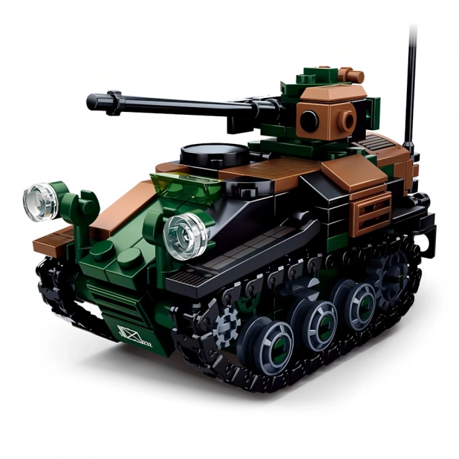 Sluban Modellbausteine Kleiner Panzer Wiesel AWC 2-in-1