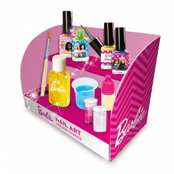 Kreativ-Set Barbie Farbwechselnde Nagellacke