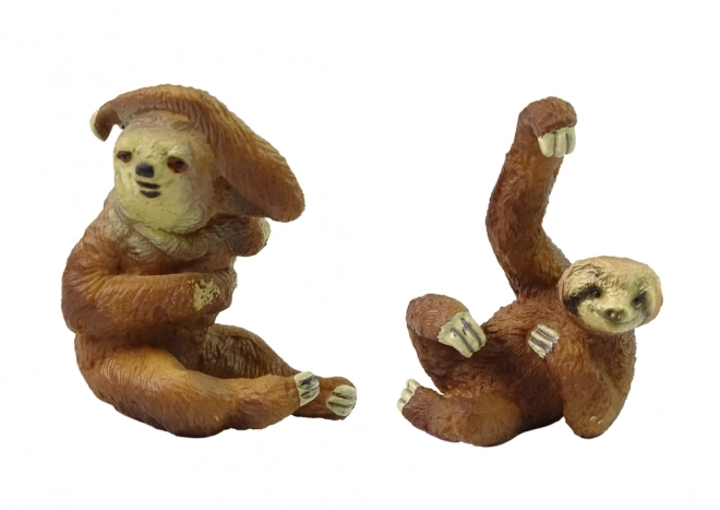 Sloth-Figuren Set mit Baby