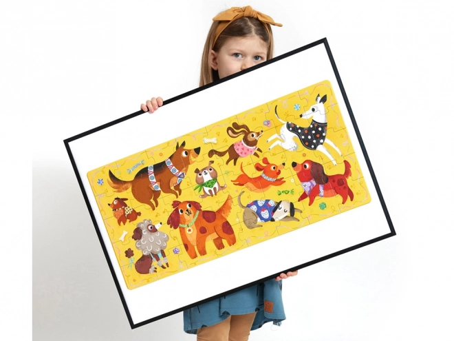 Puzzle 40 Teile Hunde - HAU