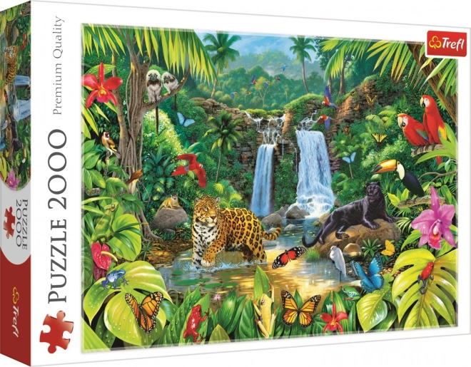 Tropischer Regenwald Puzzle 2000 Teile