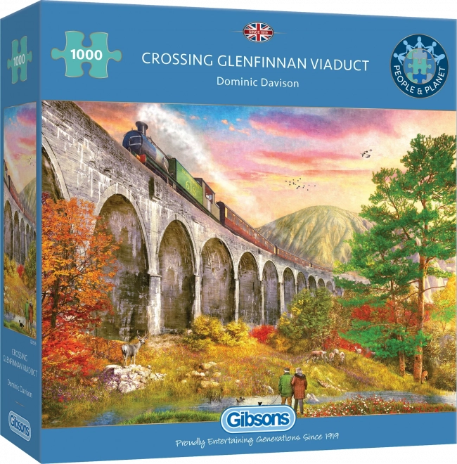 Glenfinnan Viadukt Puzzle 1000 Teile