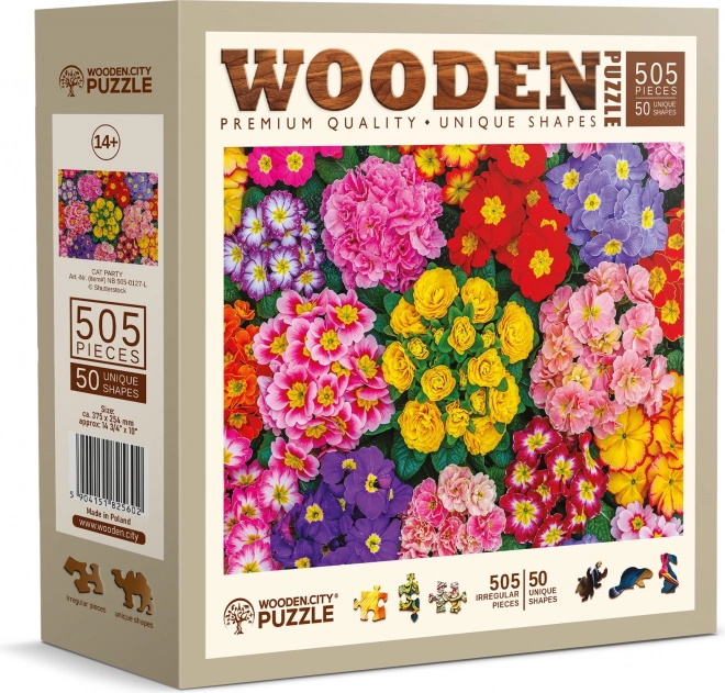 Holzpuzzle Blühende Blumen 505 Teile