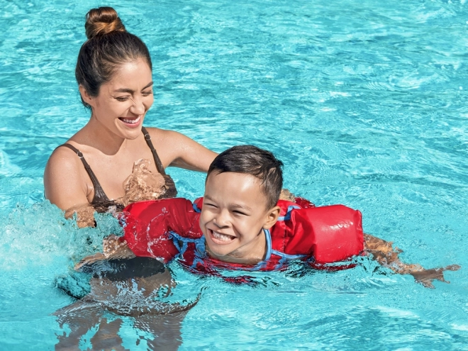 Bestway Schwimmweste mit Ärmeln für Kinder mit Micky Maus Motiv