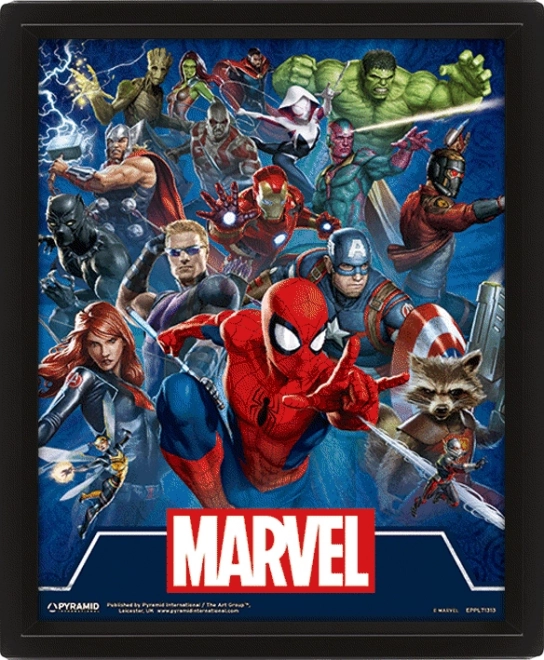 3D-Bild Marvel