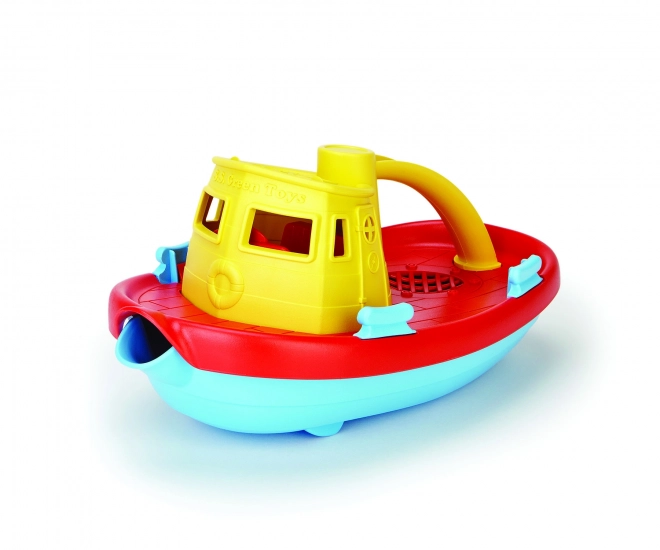 Grüne Toys Boot Gelb