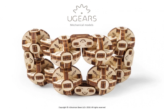 Ugears 3D Flexi-Würfel Puzzle