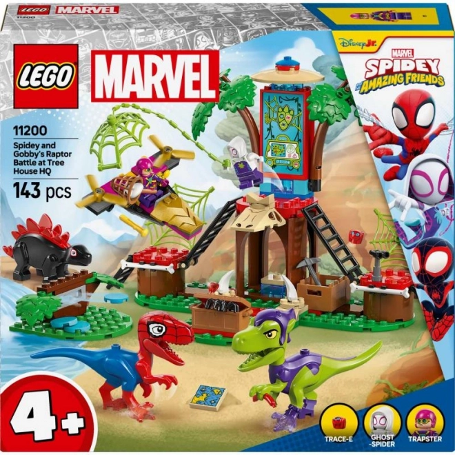 Spidey und Gobby Baumhaus Schlacht Lego Set