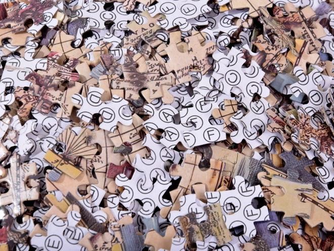 Antike Weltkarte Puzzle 1000 Teile