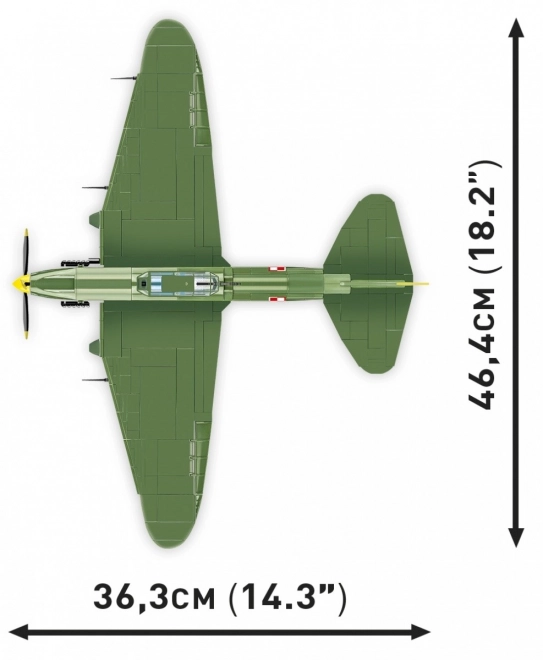 COBI II WW IL-2M3 Šturmovik Bausteinmodell