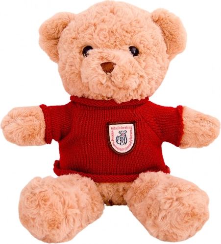 Plüschbär im Roten Pullover 40cm