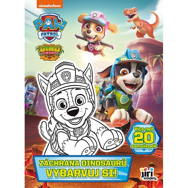 Malbuch PAW Patrol Dino-Rettung