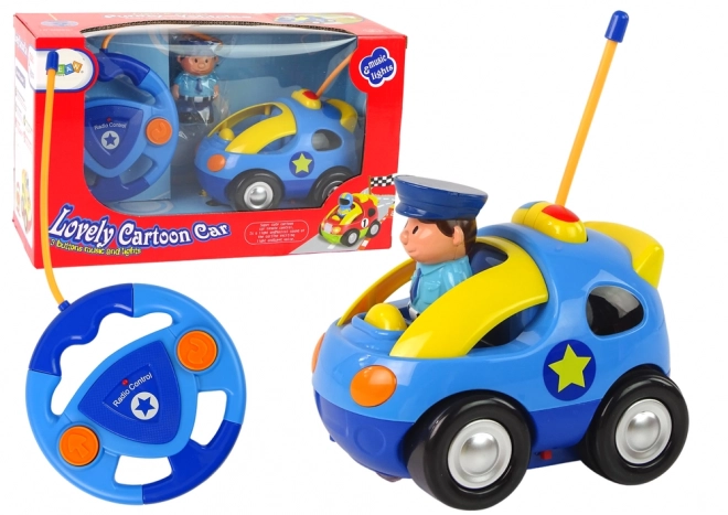 Ferngesteuertes Polizeiauto mit Licht und Sound
