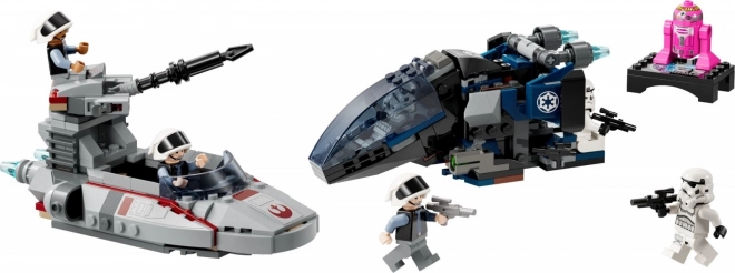 Lego Star Wars imperialer Transporter vs. Rebellenspäher