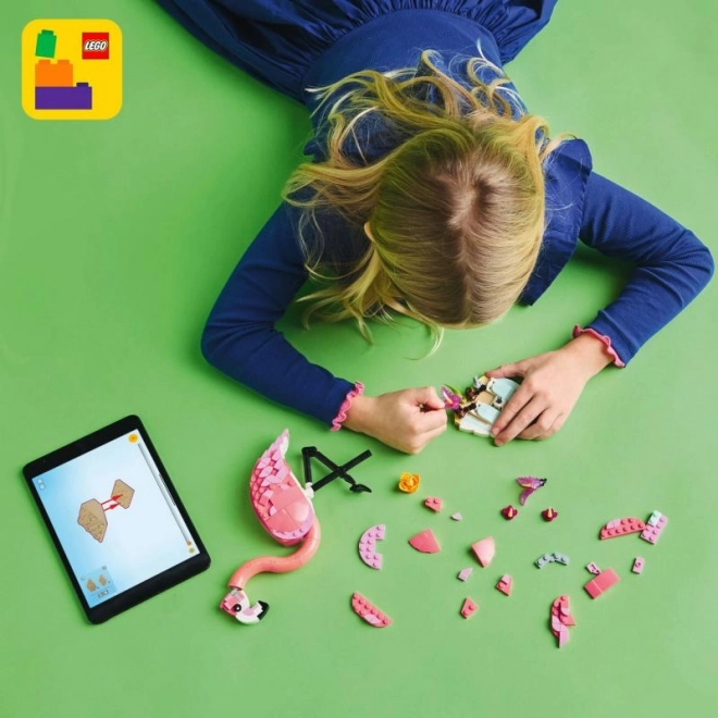 Lego Creator 3-in-1 Wildtiere: Rosa Flamingo