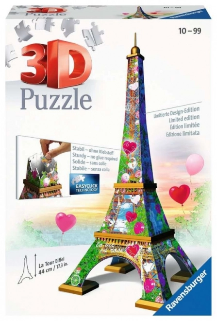 3D Puzzle Eiffelturm Love Edition